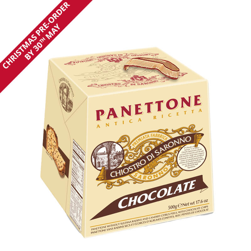 Chocolate Chip Panettone in Cream Gift Box (Pre-Order Only)