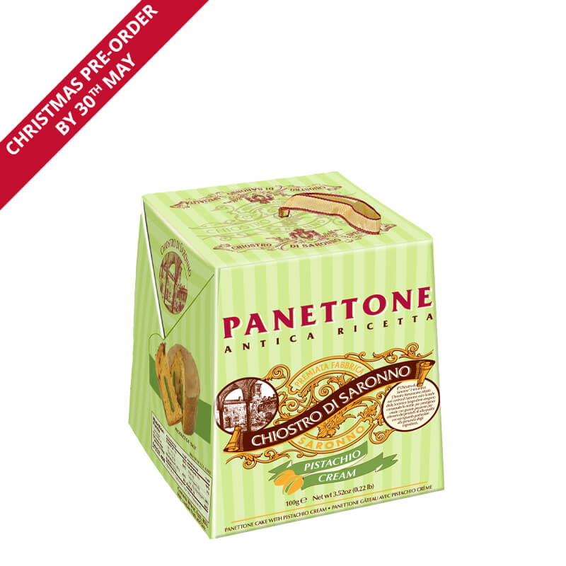 Mini Pistachio Panettone in Hanging Gift Box (Pre-Order Only)