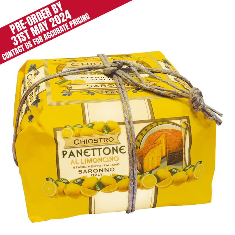 Hand-Wrapped Limoncello Panettone (Pre-Order Only)