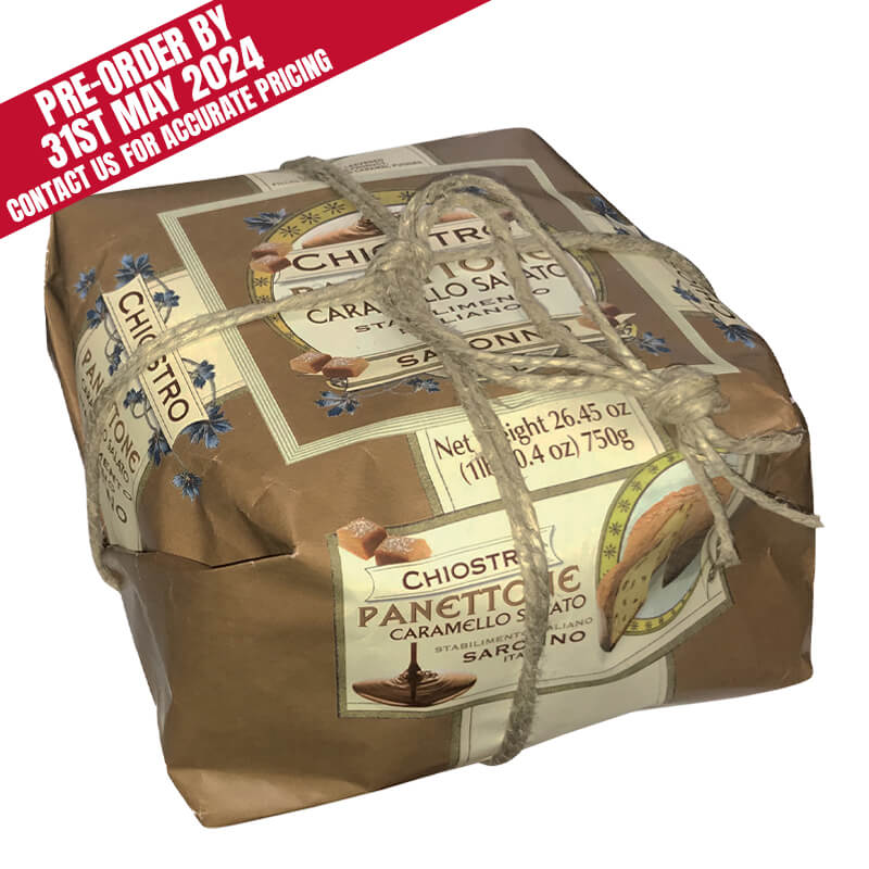 Hand-Wrapped Salted Caramel Panettone (Pre-Order Only)