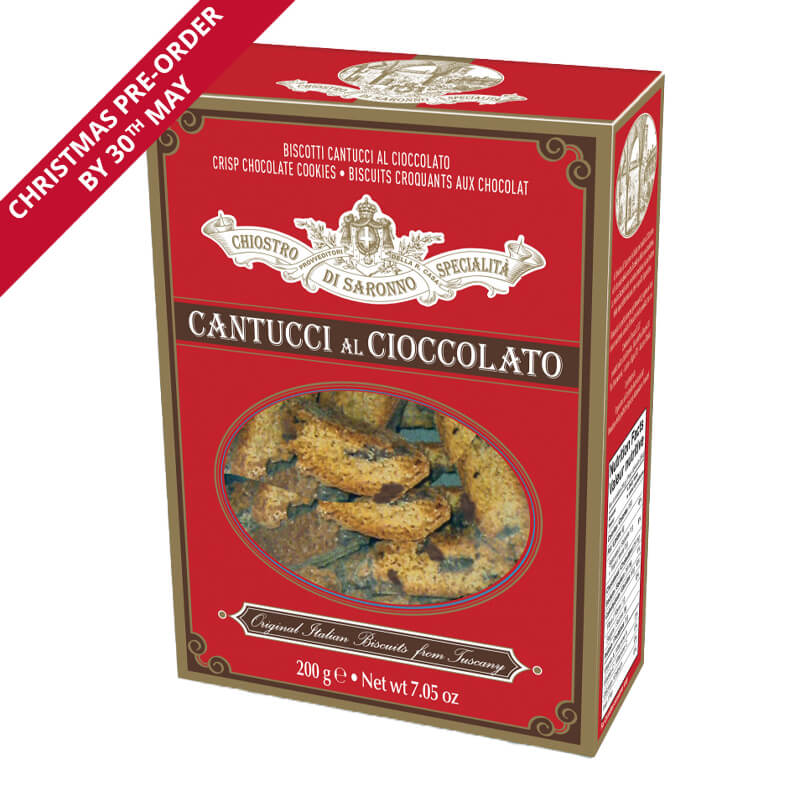 Chocolate Chip Cantuccini in Window Box (Pre-Order Only)