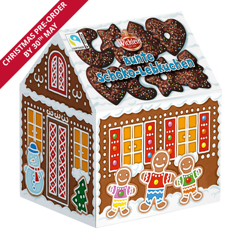 Christmas Chalet Filled with Chocolate Lebkuchen (Pre-Order Only)